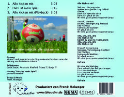 CD Cover Alle kicken mit