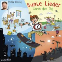 CD Cover Bunte Lieder Durch den Tag